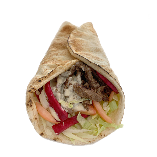 Mix Lamb & Beef and Chicken Wrap