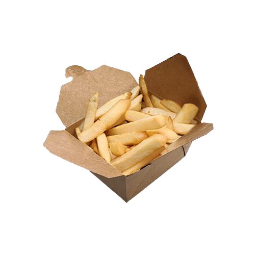 French fries bag png, transparent